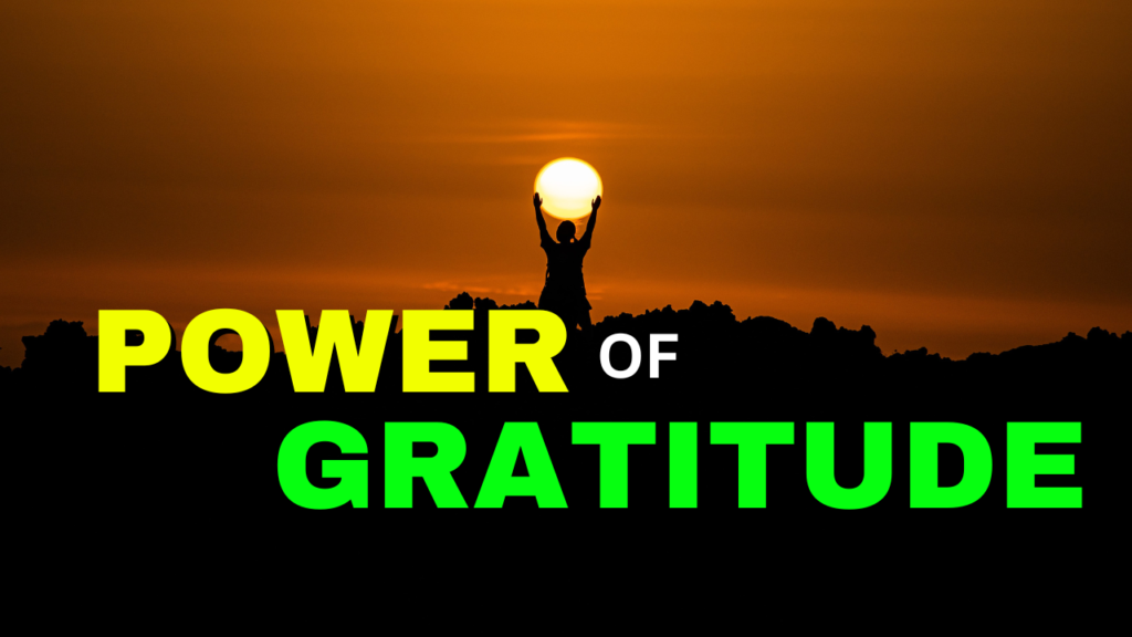 The Power of Gratitude: A Simple Path to Greater Happiness and Success